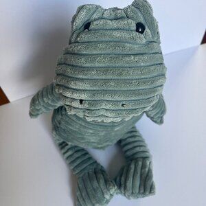 Rare Cordyroy Frog Jellycat in Fair Condition